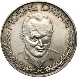 Israel, Moshe Dayan, Medal 1967 - Six-Day War