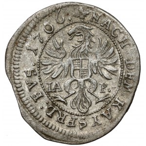 Bayreuth, Chrystian Ernest, Krajcar 1706 IAP