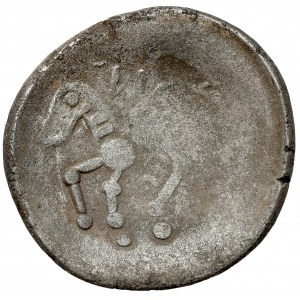 Eastern Celts, AR Tetradrachm (IInd century BC) - Sattelkopfpferd type