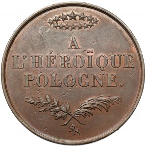 Medal a L'Heroique Pologne (Bohaterskiej Polsce) 1831