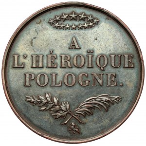 Medal a L'Heroique Pologne (Bohaterskiej Polsce) 1831