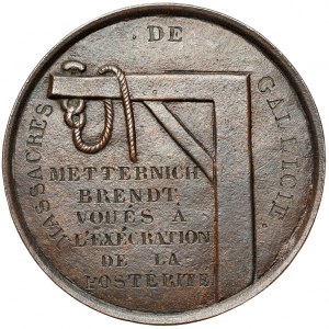 Medal Rzeź galicyjska 1846 r. - rzadki