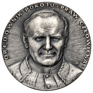 Jan Paweł II medal SREBRO, X-lecie pontyfikatu 1978-1988