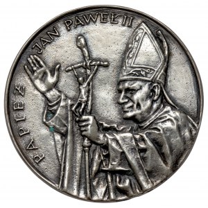 John Paul II medal SILVER, Second Pilgrimage to the Fatherland, Wroclaw 1983