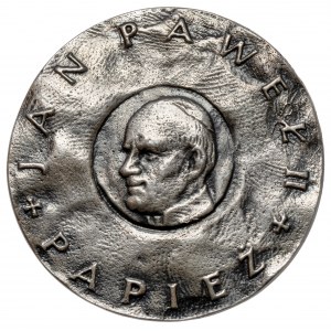 Jan Paweł II medal SREBRO, X rocznica pontyfikatu 1978-1988