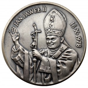 Jan Paweł II medal SREBRO - wybór na Stolicę Piotrową 16.X.1978 - Raduj się Matko Polsko (Gaude Mater Polonia)