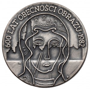 Jan Paweł II medal SREBRO, II Pielgrzymka / 600 lat obecności obrazu 1982