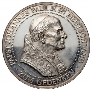 Jan Paweł II, Podróż apostolska do Niemiec 1980 - medal SREBRO