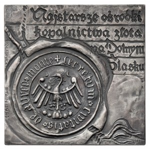Medal MW SREBRO Kopalnictwo na Dolnym Śląsku 1984