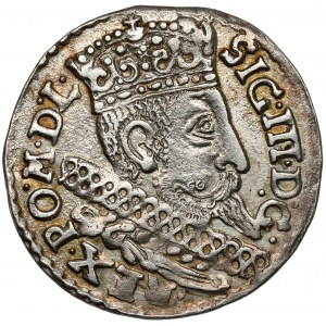 Zygmunt III Waza, Trojak Bydgoszcz 1598 - B z prawej