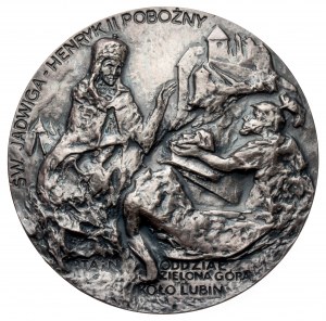 Medal MW SREBRO 745 rocznica Bitwy pod Legnicą 1986