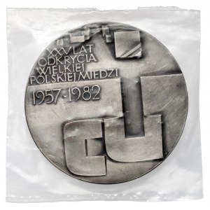 Medal MW SREBRO Jan Wyżykowski, PTAiN Legnica 1982