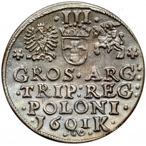 Zygmunt III Waza, Trojak Kraków 1601