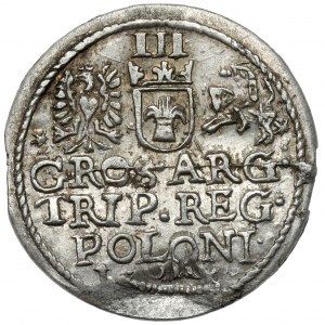 Zygmunt III Waza, Trojak anomalny 1605 - w typie wczesnych emisji krakowskich