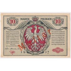 MUSTER Generał 10 mkp 1916 ...Biletów - A 0000000