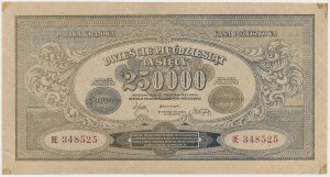 250.000 mkp 1923 - BE - numeracja szeroka