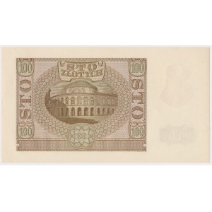 100 złotych 1940 - Ser.B - Falsyfikat ZWZ
