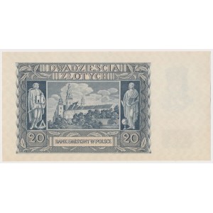 20 złotych 1940 - O
