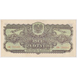 5 złotych 1944 ...owym - BM