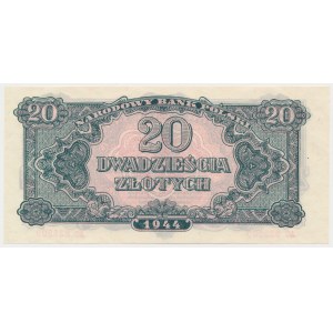 20 złotych 1944 ...owym - AO