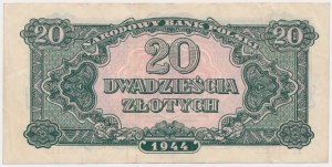 20 złotych 1944 ...owe - aE
