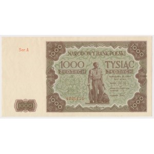 1.000 złotych 1947 - duża litera