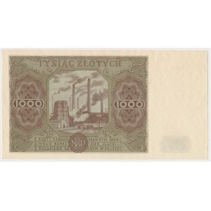 1.000 złotych 1947 - duża litera