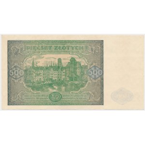 500 złotych 1946 - B