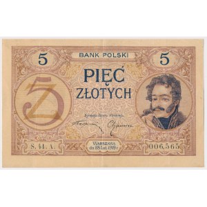 5 złotych 1919 - S.41 A