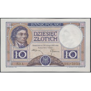 10 Gold 1919 - S.2.A. - Veilchenklausel