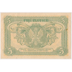 5 złotych 1925 - F - Konstytucja