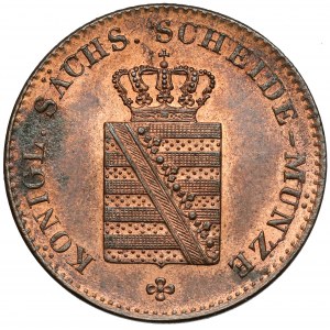 Saschen, Friedrich August II, 3 Pfennige 1837-G