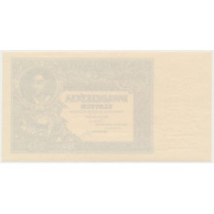 20 złotych 1931 - tylko druk stalorytniczy awersu