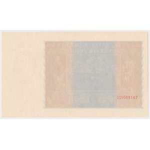 20 złotych 1936 - DS - awers bez druku głównego