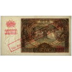 100 złotych 1934 z ORYGINALNYM przedrukiem GG