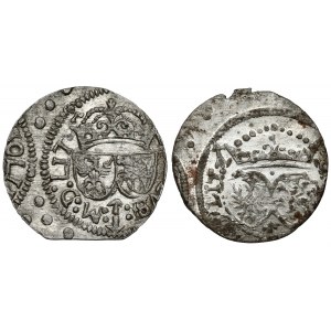 Zygmunt III Waza, Szeląg Wilno 1615 i 1617, zestaw (2szt)