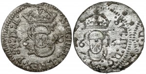 Zygmunt III Waza, Szeląg Wilno 1616, zestaw (2szt)