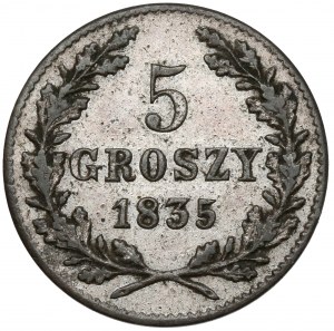 Wolne Miasto Kraków, 5 groszy 1835