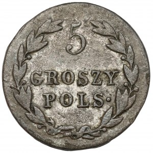 5 groszy polskich 1819 I.B.