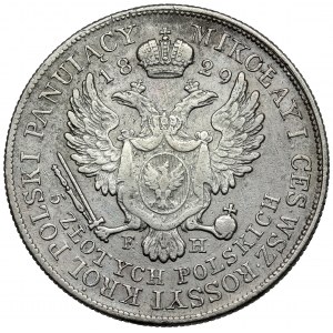 5 złotych polskich 1829 FH