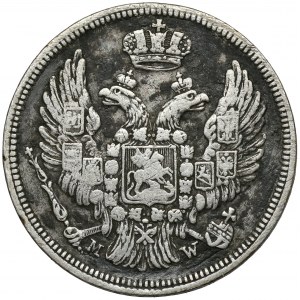 15 kopiejek = 1 złoty 1835 MW, Warszawa - BEZ kreski