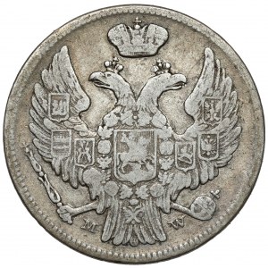 15 kopiejek = 1 złoty 1836 MW, Warszawa - wąski ogon