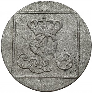 Poniatowski, Grosz srebrny 1767 F.S. - pruskie fałszerstwo