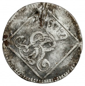 Poniatowski, Grosz srebrny 1768 F.S. - SKRĘTKA
