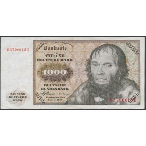 Germany, 1.000 Mark 1960