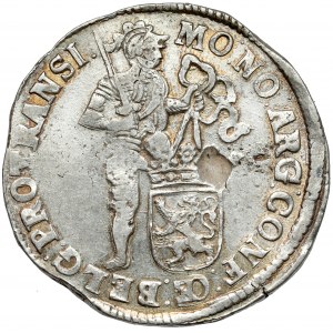 Netherlands, Silver Ducat 1695, Overijssel