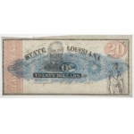 USA, Louisiana, 20 Dollars 1863