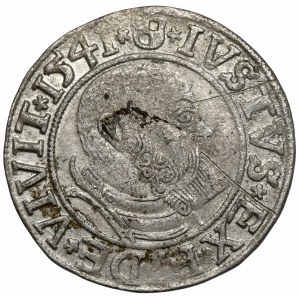 Prusy, Albrecht Hohenzollern, Grosz Królewiec 1541 - szeroka broda