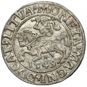 Zygmunt II August, Półgrosz Wilno 1549 - piękny