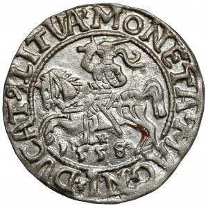 Zygmunt II August, Półgrosz Wilno 1558 - (I)SIGIS
